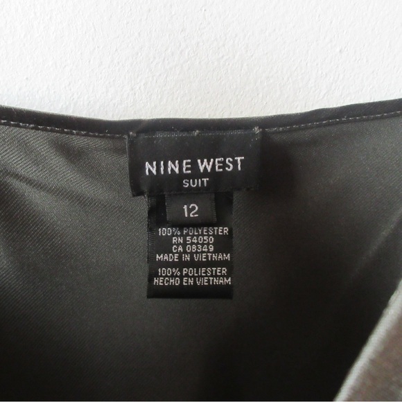 silky dark green babydoll cami top (nine west)🌟 - Picture 5 of 6